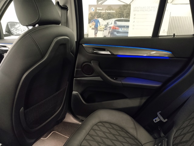 BMW X1 sDrive18d color Negro. Año 2022. 110KW(150CV). Diésel. En concesionario Autoberón de La Rioja