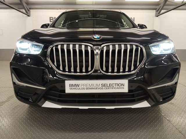 BMW X1 sDrive18d color Negro. Año 2022. 110KW(150CV). Diésel. En concesionario Autoberón de La Rioja