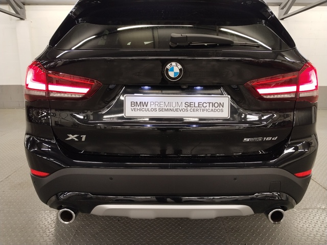 BMW X1 sDrive18d color Negro. Año 2022. 110KW(150CV). Diésel. En concesionario Autoberón de La Rioja
