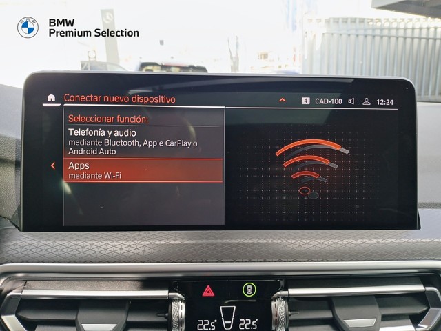 BMW Serie 1 120d color Negro. Año 2024. 120KW(163CV). Diésel. En concesionario Adler Motor S.L. TOLEDO de Toledo