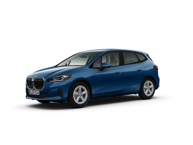 BMW Serie 2 218d Active Tourer color Azul. Año 2022. 110KW(150CV). Diésel. En concesionario BYmyCAR Madrid - Alcalá de Madrid