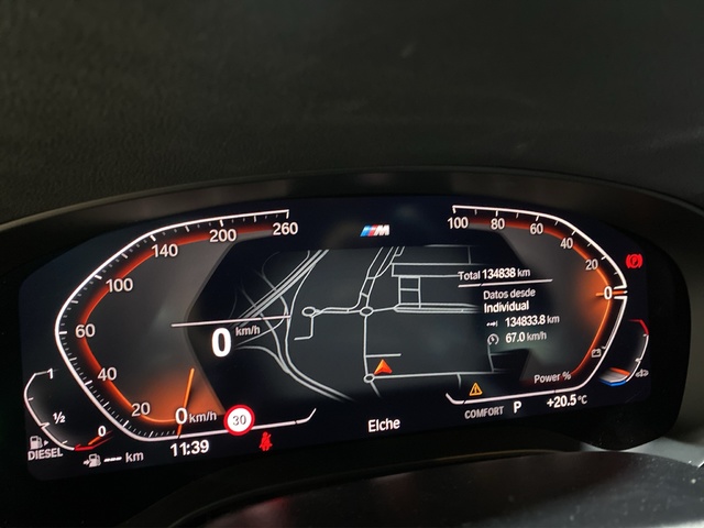 BMW Serie 5 530d Touring color Gris. Año 2021. 210KW(286CV). Diésel. En concesionario Hispamovil, Orihuela de Alicante