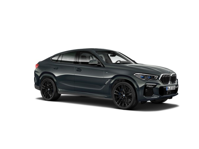 BMW X6 xDrive40d color Gris. Año 2021. 250KW(340CV). Diésel. En concesionario Amiocar S.A. de Coruña