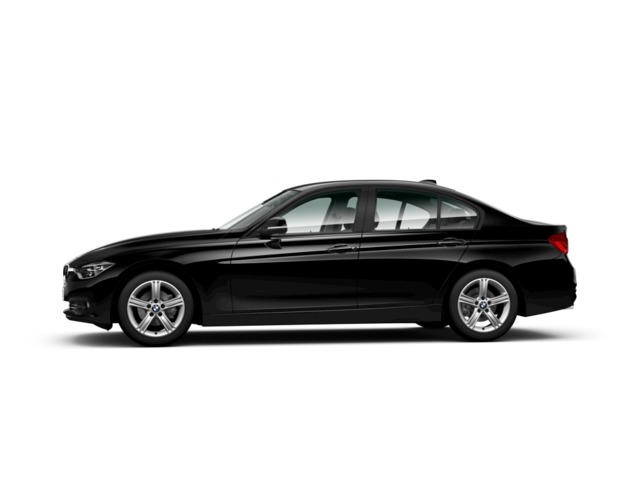 BMW Serie 3 316d color Negro. Año 2017. 85KW(116CV). Diésel. En concesionario Movitransa Cars Huelva de Huelva