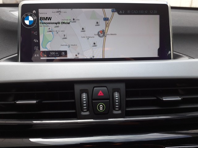 BMW X1 sDrive18d color Negro. Año 2021. 110KW(150CV). Diésel. En concesionario BMW Arlanza Motor Palencia de Palencia
