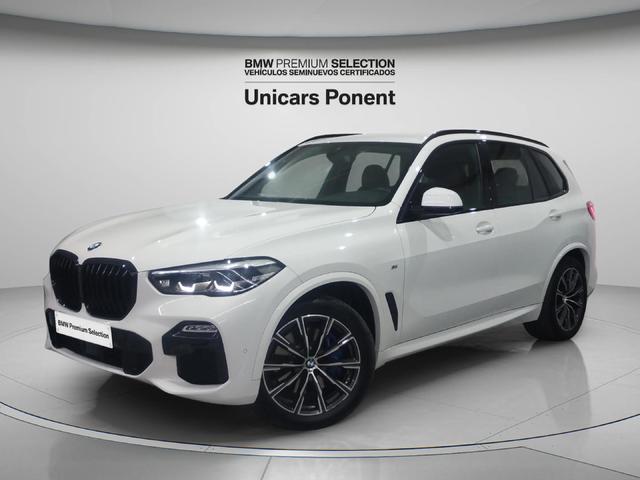 BMW X5 xDrive30d color Blanco. Año 2020. 210KW(286CV). Diésel. En concesionario Unicars Ponent de Lleida