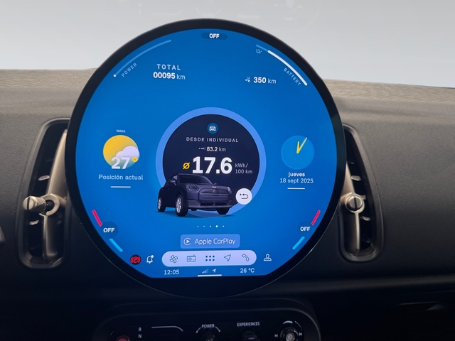 fotoG 11 del MINI MINI Countryman SE ALL4 230 kW (313 CV) 313cv Eléctrico del 2025 en Málaga