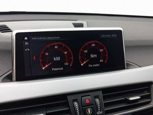 BMW X1 sDrive18d color Negro. Año 2020. 110KW(150CV). Diésel. En concesionario Augusta Aragon S.A. de Zaragoza