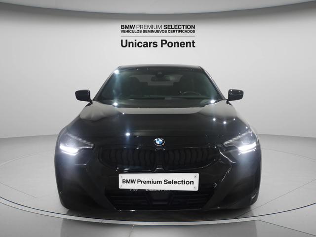 BMW Serie 2 220i Coupe color Negro. Año 2023. 135KW(184CV). Gasolina. En concesionario Unicars Ponent de Lleida