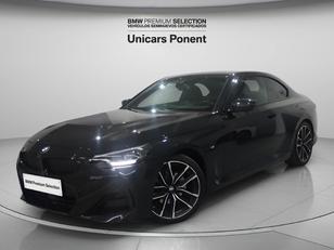 Fotos de BMW Serie 2 220i Coupe color Negro. Año 2023. 135KW(184CV). Gasolina. En concesionario Unicars Ponent de Lleida