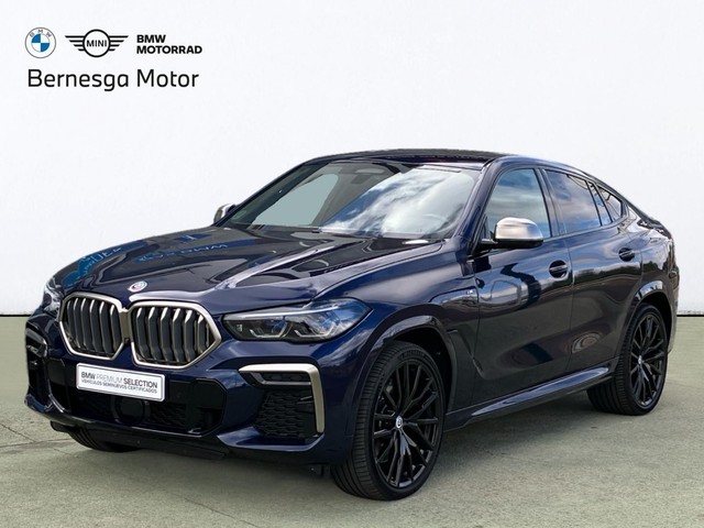 BMW X6 M50i color Azul. Año 2023. 390KW(530CV). Gasolina. En concesionario Bernesga Motor León (Bmw y Mini) de León