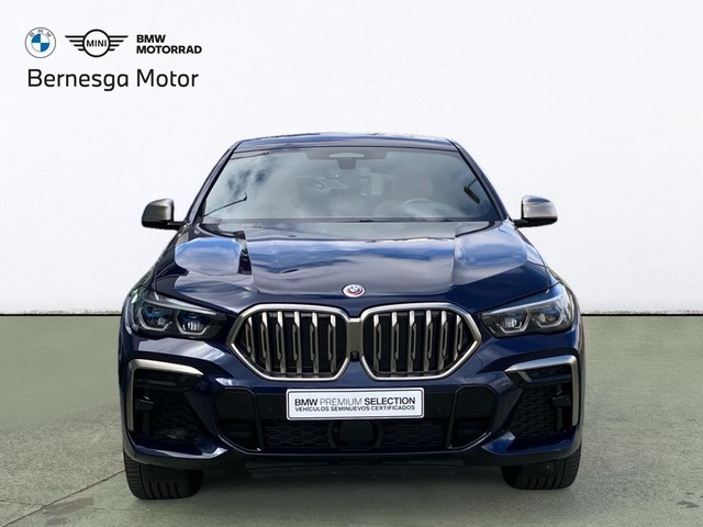 BMW X6 M50i color Azul. Año 2023. 390KW(530CV). Gasolina. En concesionario Bernesga Motor León (Bmw y Mini) de León
