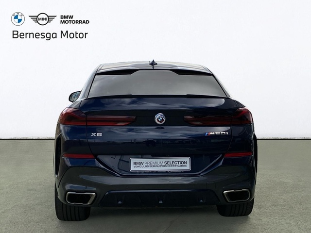 BMW X6 M50i color Azul. Año 2023. 390KW(530CV). Gasolina. En concesionario Bernesga Motor León (Bmw y Mini) de León