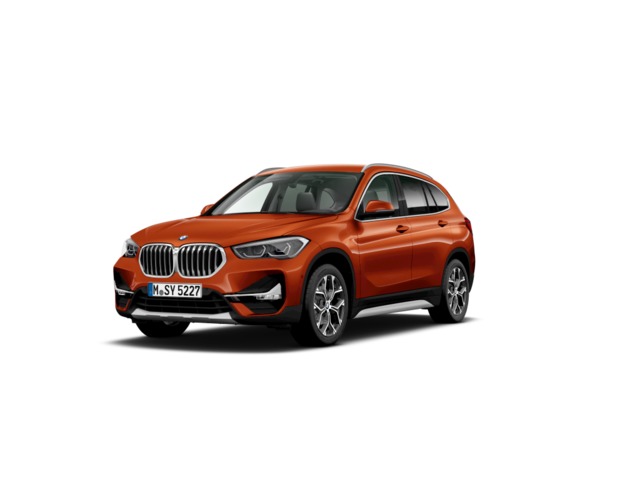 BMW X1 sDrive18d color Naranja. Año 2021. 110KW(150CV). Diésel. En concesionario BYmyCAR Madrid - Alcalá de Madrid