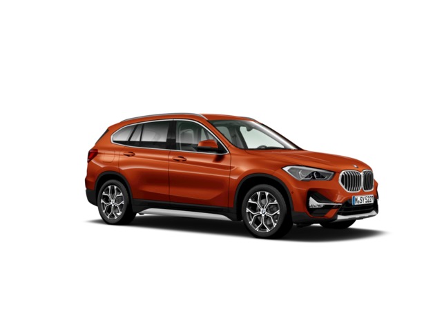 BMW X1 sDrive18d color Naranja. Año 2021. 110KW(150CV). Diésel. En concesionario BYmyCAR Madrid - Alcalá de Madrid