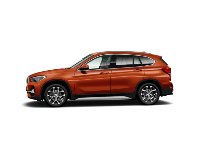 BMW X1 sDrive18d color Naranja. Año 2021. 110KW(150CV). Diésel. En concesionario BYmyCAR Madrid - Alcalá de Madrid