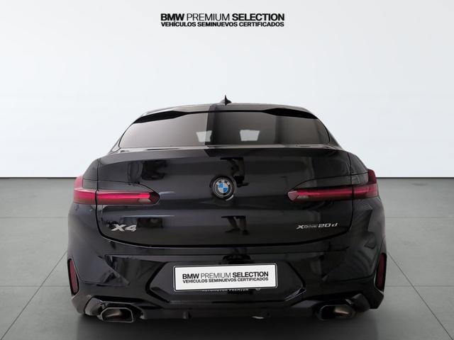 BMW X4 xDrive20d color Negro. Año 2024. 140KW(190CV). Diésel. En concesionario Automotor Premium Viso - Málaga de Málaga
