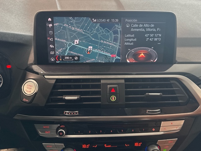 BMW X3 xDrive30d color Azul. Año 2019. 195KW(265CV). Diésel. En concesionario Burgocar (Bmw y Mini) de Burgos