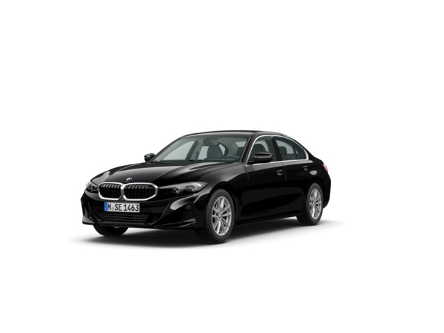 BMW Serie 3 318d color Negro. Año 2024. 110KW(150CV). Diésel. En concesionario Momentum S.A. de Madrid