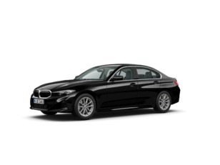 Fotos de BMW Serie 3 318d color Negro. Año 2024. 110KW(150CV). Diésel. En concesionario Momentum S.A. de Madrid