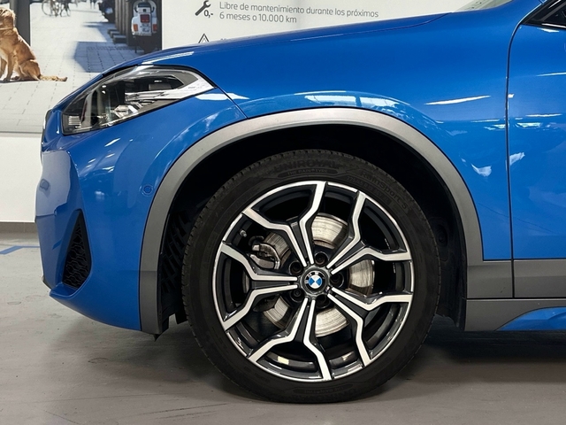 BMW X2 sDrive20i color Azul. Año 2021. 141KW(192CV). Gasolina. En concesionario Triocar Gijón (Bmw y Mini) de Asturias