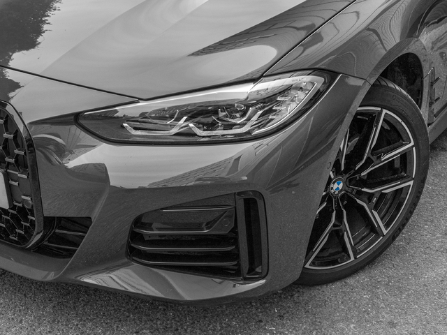 BMW Serie 4 430d Gran Coupe color Gris. Año 2023. 210KW(286CV). Diésel. En concesionario Caetano Cuzco, Alcalá de Madrid