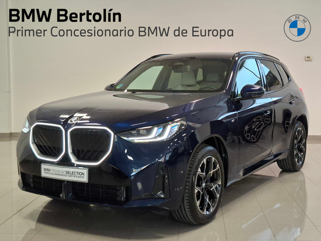 BMW X3 xDrive20d color Azul. Año 2025. 145KW(197CV). Diésel. En concesionario Automoviles Bertolin, S.L. de Valencia