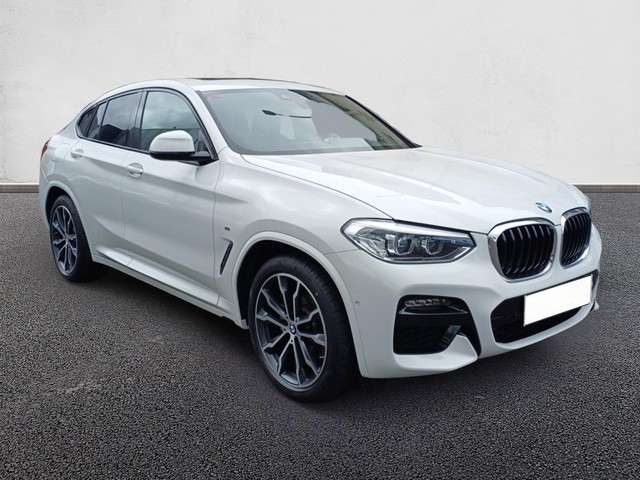 BMW X4 xDrive20d color Blanco. Año 2021. 140KW(190CV). Diésel. En concesionario Marmotor de Las Palmas