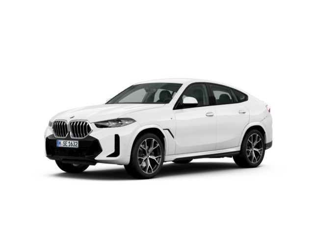 BMW X6 xDrive40d color Blanco. Año 2024. 259KW(352CV). Diésel. En concesionario Maberauto de Castellón