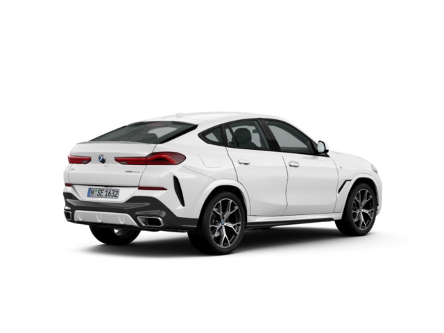 BMW X6 xDrive40d color Blanco. Año 2024. 259KW(352CV). Diésel. En concesionario Maberauto de Castellón