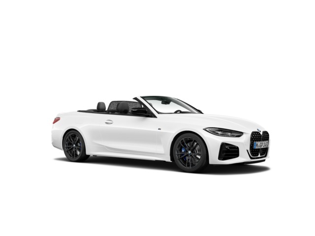 BMW Serie 4 M440i Cabrio color Blanco. Año 2022. 275KW(374CV). Gasolina. En concesionario Novomóvil Oleiros de Coruña