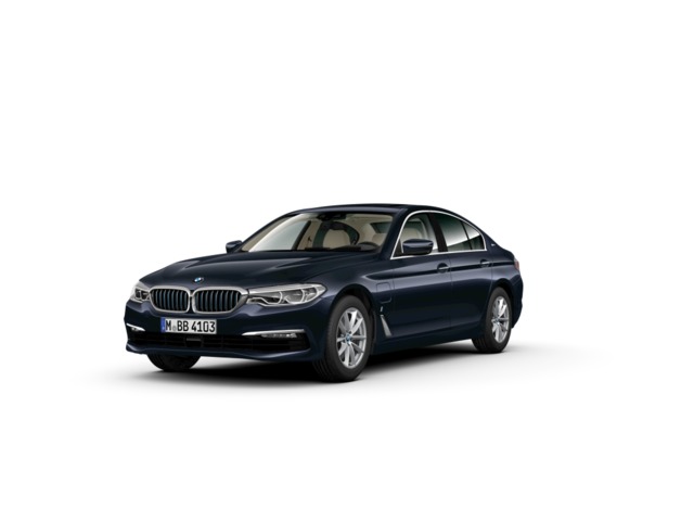 BMW Serie 5 530e iPerformance color Azul. Año 2018. 185KW(252CV). Híbrido Electro/Gasolina. En concesionario Vehinter Alcorcón de Madrid