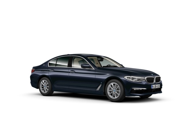 BMW Serie 5 530e iPerformance color Azul. Año 2018. 185KW(252CV). Híbrido Electro/Gasolina. En concesionario Vehinter Alcorcón de Madrid