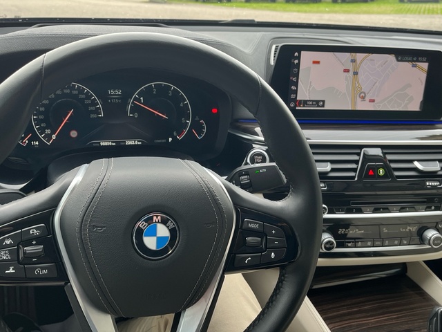 BMW Serie 6 630d Gran Turismo color Negro. Año 2019. 195KW(265CV). Diésel. En concesionario Grünblau Motor (Bmw y Mini) de Cantabria