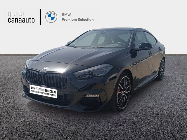 BMW Serie 2 218i Gran Coupe color Negro. Año 2021. 103KW(140CV). Gasolina. En concesionario TACO de Sta. C. Tenerife