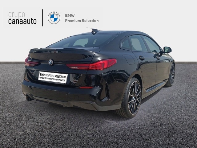 BMW Serie 2 218i Gran Coupe color Negro. Año 2021. 103KW(140CV). Gasolina. En concesionario TACO de Sta. C. Tenerife