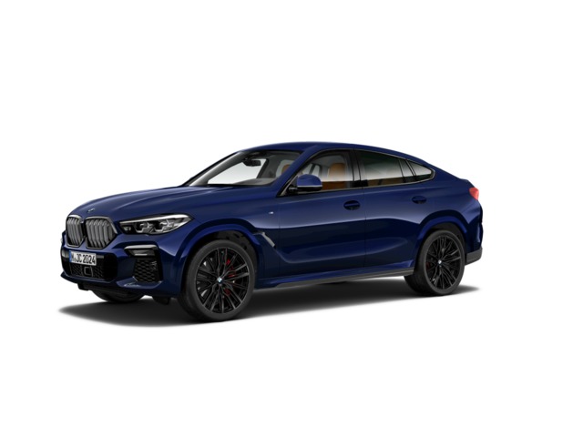 BMW X6 xDrive40d color Azul. Año 2021. 250KW(340CV). Diésel. En concesionario TACO de Sta. C. Tenerife