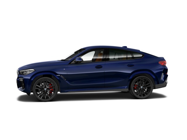 BMW X6 xDrive40d color Azul. Año 2021. 250KW(340CV). Diésel. En concesionario TACO de Sta. C. Tenerife