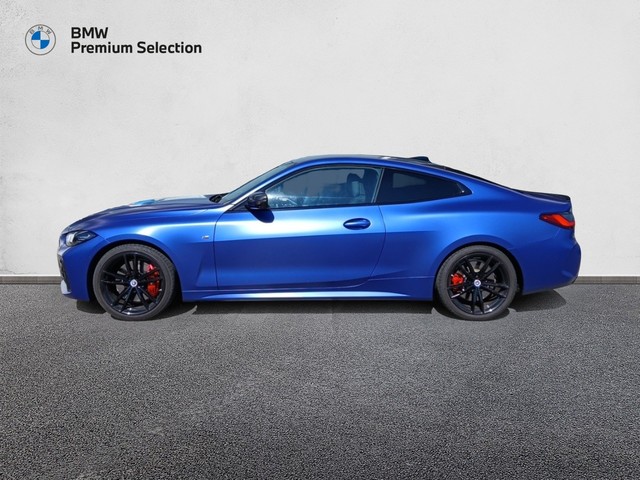 BMW Serie 4 M440i Coupé color Azul. Año 2022. 275KW(374CV). Gasolina. En concesionario Adler Motor S.L. TOLEDO de Toledo