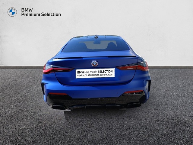 BMW Serie 4 M440i Coupé color Azul. Año 2022. 275KW(374CV). Gasolina. En concesionario Adler Motor S.L. TOLEDO de Toledo