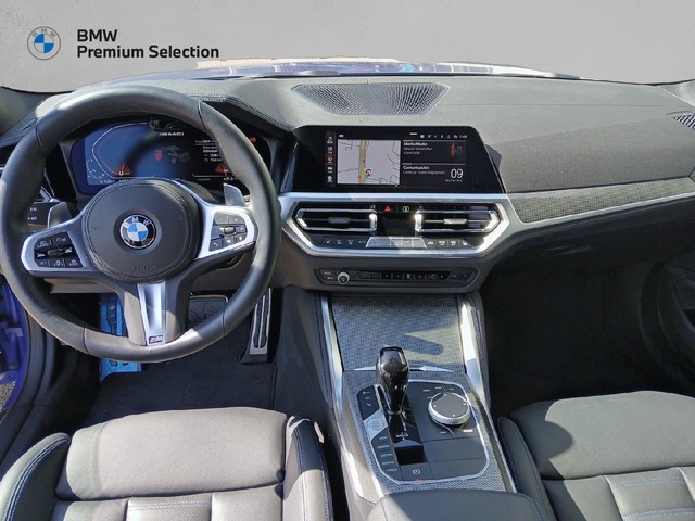 BMW Serie 4 M440i Coupé color Azul. Año 2022. 275KW(374CV). Gasolina. En concesionario Adler Motor S.L. TOLEDO de Toledo