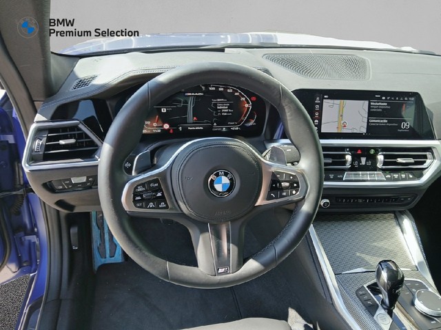 BMW Serie 4 M440i Coupé color Azul. Año 2022. 275KW(374CV). Gasolina. En concesionario Adler Motor S.L. TOLEDO de Toledo