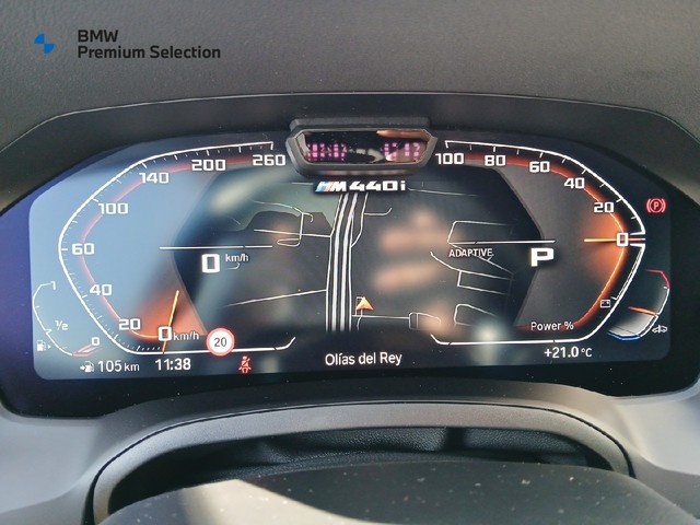 BMW Serie 4 M440i Coupé color Azul. Año 2022. 275KW(374CV). Gasolina. En concesionario Adler Motor S.L. TOLEDO de Toledo