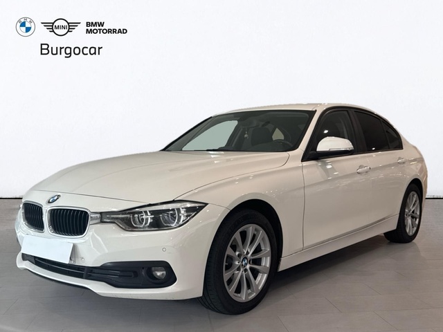 BMW Serie 3 318d color Blanco. Año 2018. 110KW(150CV). Diésel. En concesionario Burgocar (Bmw y Mini) de Burgos