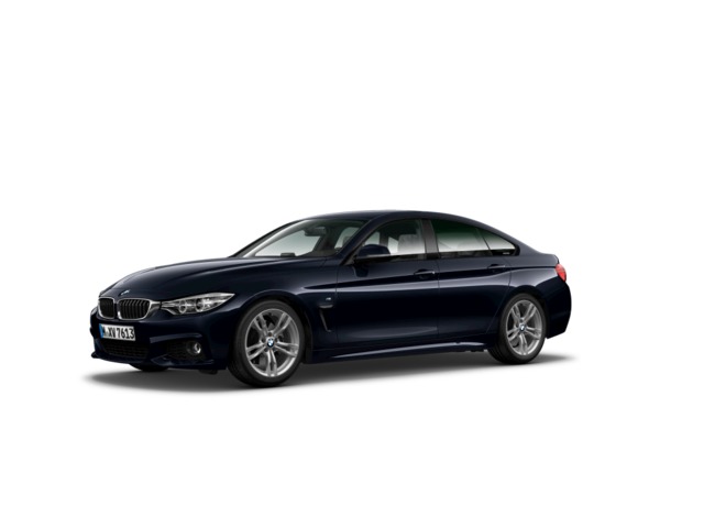BMW Serie 4 430d Gran Coupe color Negro. Año 2014. 190KW(258CV). Diésel. En concesionario Lugauto S.A. de Lugo