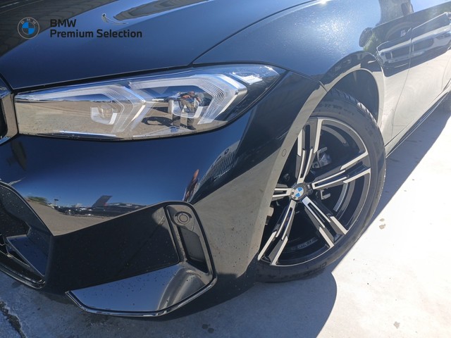 BMW Serie 3 318d color Negro. Año 2024. 110KW(150CV). Híbrido Electro/Diesel. En concesionario Adler Motor S.L. TOLEDO de Toledo