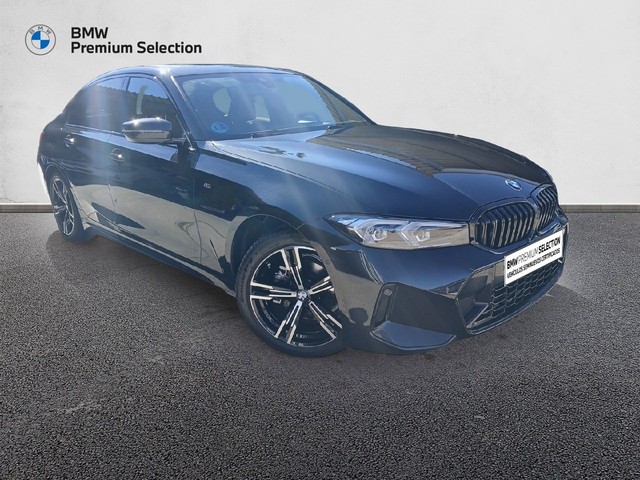 BMW Serie 3 318d color Negro. Año 2024. 110KW(150CV). Híbrido Electro/Diesel. En concesionario Adler Motor S.L. TOLEDO de Toledo
