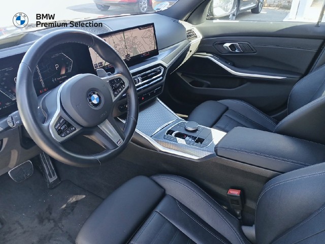 BMW Serie 3 318d color Negro. Año 2024. 110KW(150CV). Híbrido Electro/Diesel. En concesionario Adler Motor S.L. TOLEDO de Toledo