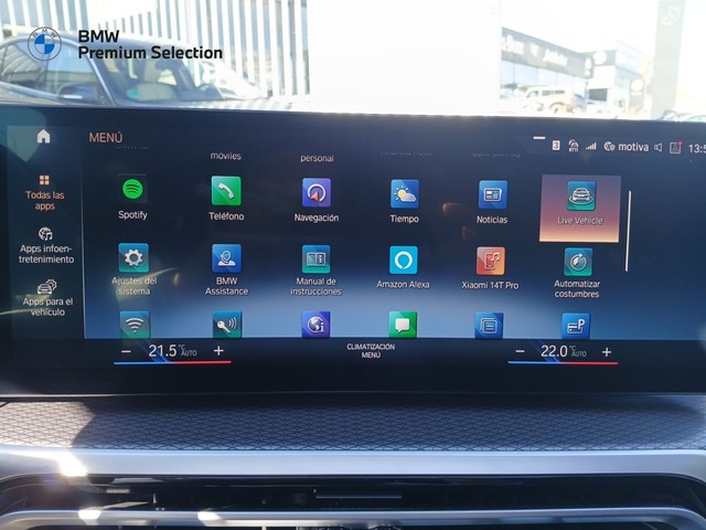 BMW Serie 3 318d color Negro. Año 2024. 110KW(150CV). Híbrido Electro/Diesel. En concesionario Adler Motor S.L. TOLEDO de Toledo