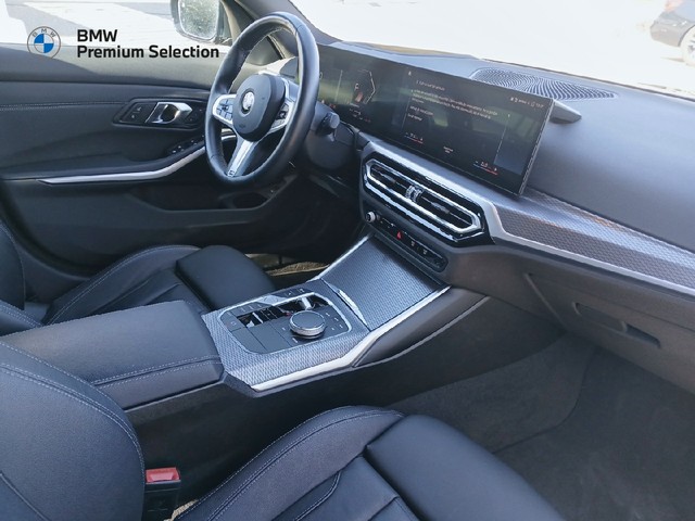 BMW Serie 3 318d color Negro. Año 2024. 110KW(150CV). Híbrido Electro/Diesel. En concesionario Adler Motor S.L. TOLEDO de Toledo